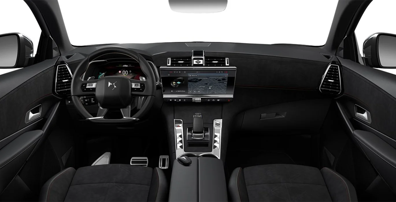 DS 7 PLUG IN HYBRID 225 PALLAS AUTOMATICO interior delantera | Total Renting