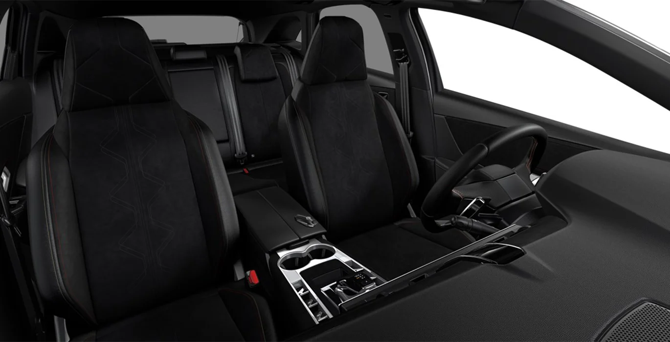 DS 7 PLUG IN HYBRID 225 PALLAS AUTOMATICO interior trasera | Total Renting