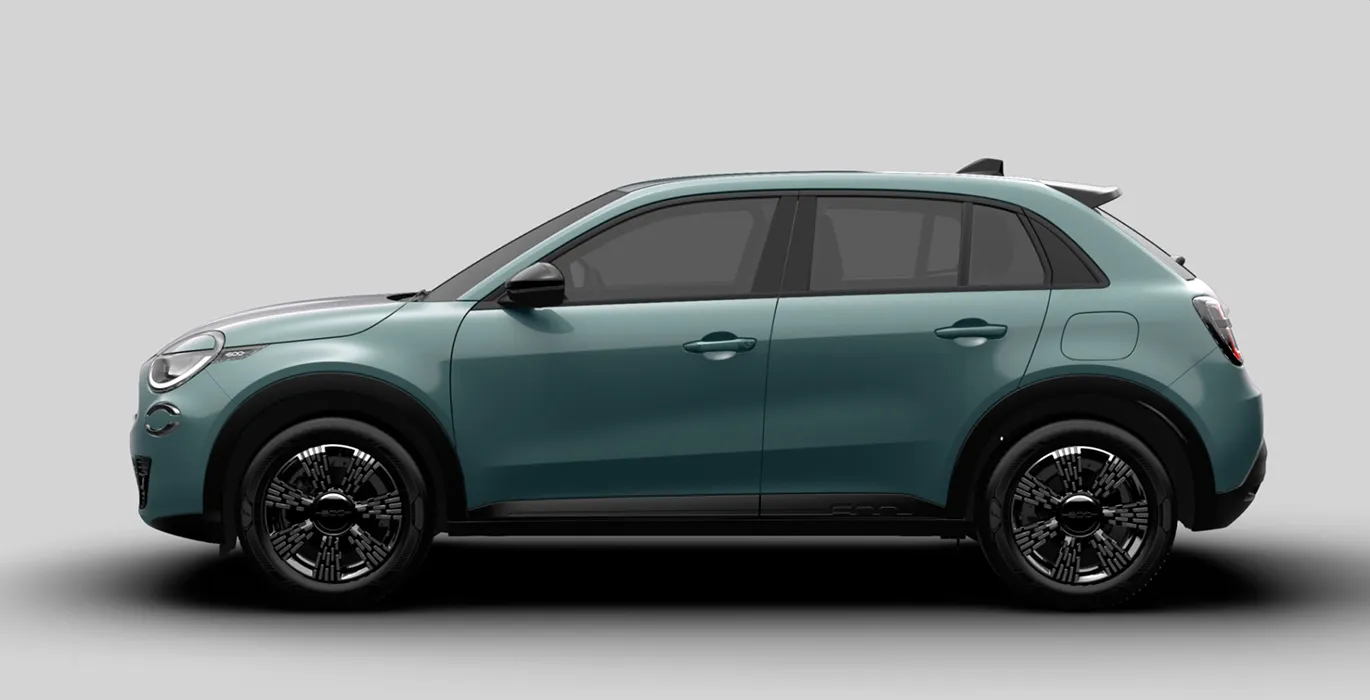 Fiat 600 ICON MHEV 1.2 110CV DDCT (AUTOMÁTICO) 3 Fiat 600 ICON MHEV 1.2 110CV DDCT AUTOMATICO lateral | Total Renting