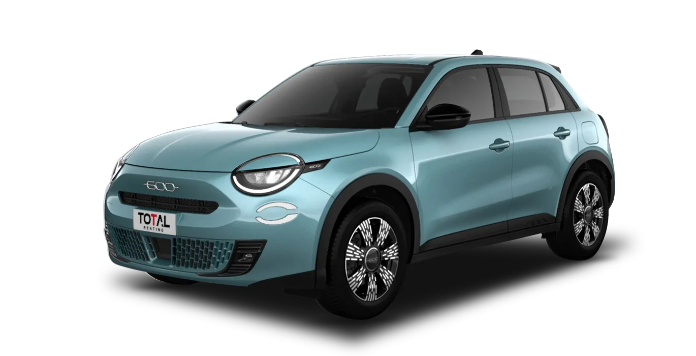 Fiat 600 ICON MHEV 1.2 110CV DDCT (AUTOMÁTICO) 1 Fiat 600 ICON MHEV 1.2 110CV DDCT AUTOMATICO sin fondo principal | Total Renting