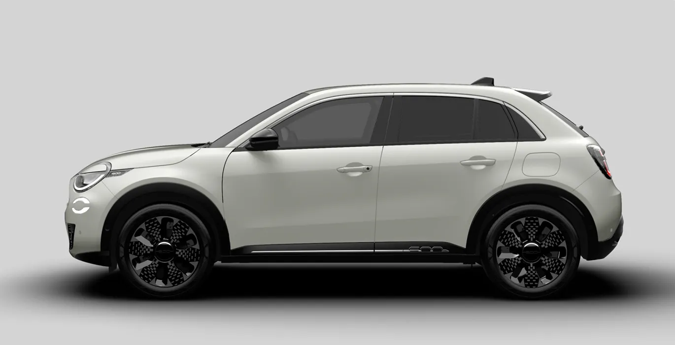 Fiat 600 MHEV LA PRIMA 1.2 145CV DDCT AUTOMATICO lateral | Total Renting