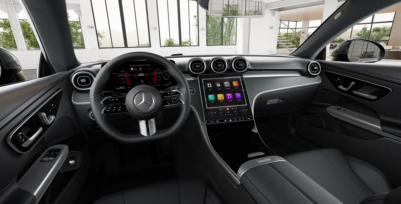 Mercedes Benz CLE 220d Coupé interior delantera