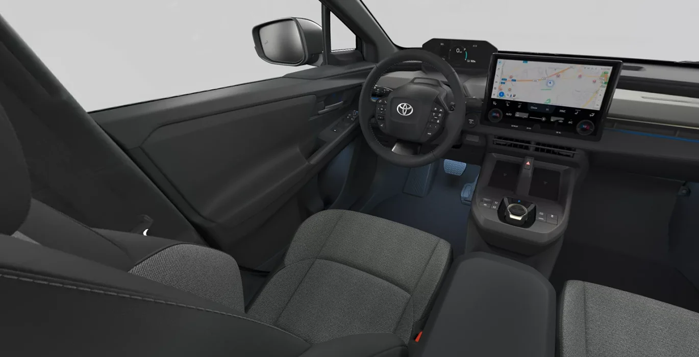 TOYOTA bZ4X Advance 4x2 interior delantera | Total Renting