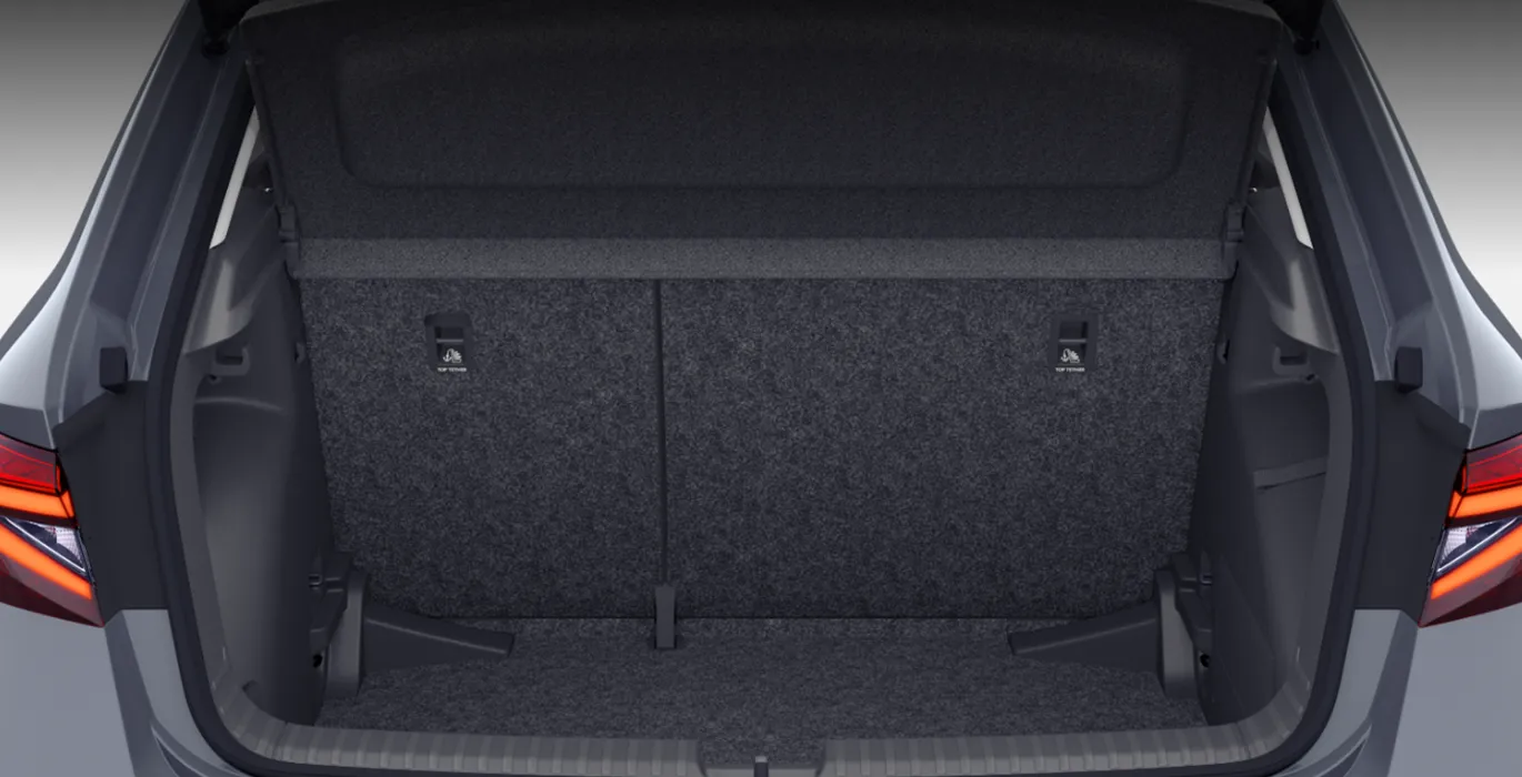 Skoda Fabia 1.0 TSI DSG Selection 6 Skoda Fabia 1.0 TSI DSG Selection maletero | Total Renting