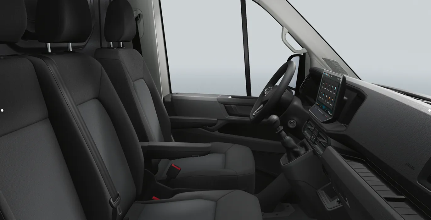 Volkswagen Crafter 35 Fresh Van BM L3 2.0 TDI FWD 103kW (140CV) - ISOTERMO 5 VOLKSWAGEN Crafter 35 Fresh Van BM L3 2.0 TDI FWD 103kW 140CV ISOTERMO interior delantera II | Total Renting