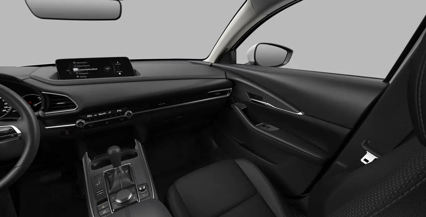 MAZDA-CX-30-e-SKYACT-G-MHEV-Centre-Line-interior-delantera-II.webp